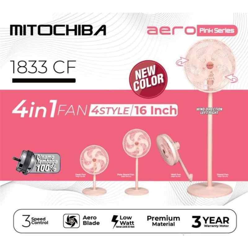 MITO 1833CF 4 IN 1 AERO FAN PINK - Hiro Electronics