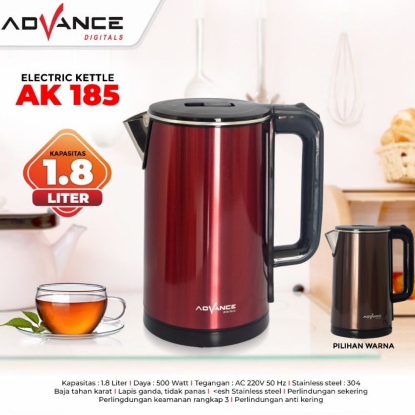 ADVANCE AK185 RED WINE - Hiro Electronics