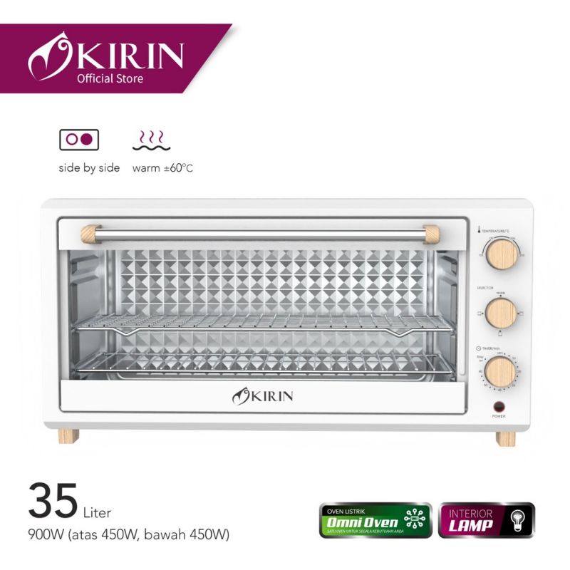 KIRIN KBO350WB WHITE NEW - Hiro Electronics