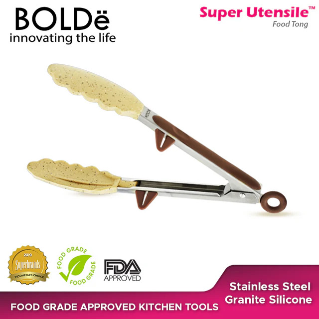 BOLDE FOOD TONG 12 INCH - Hiro Electronics