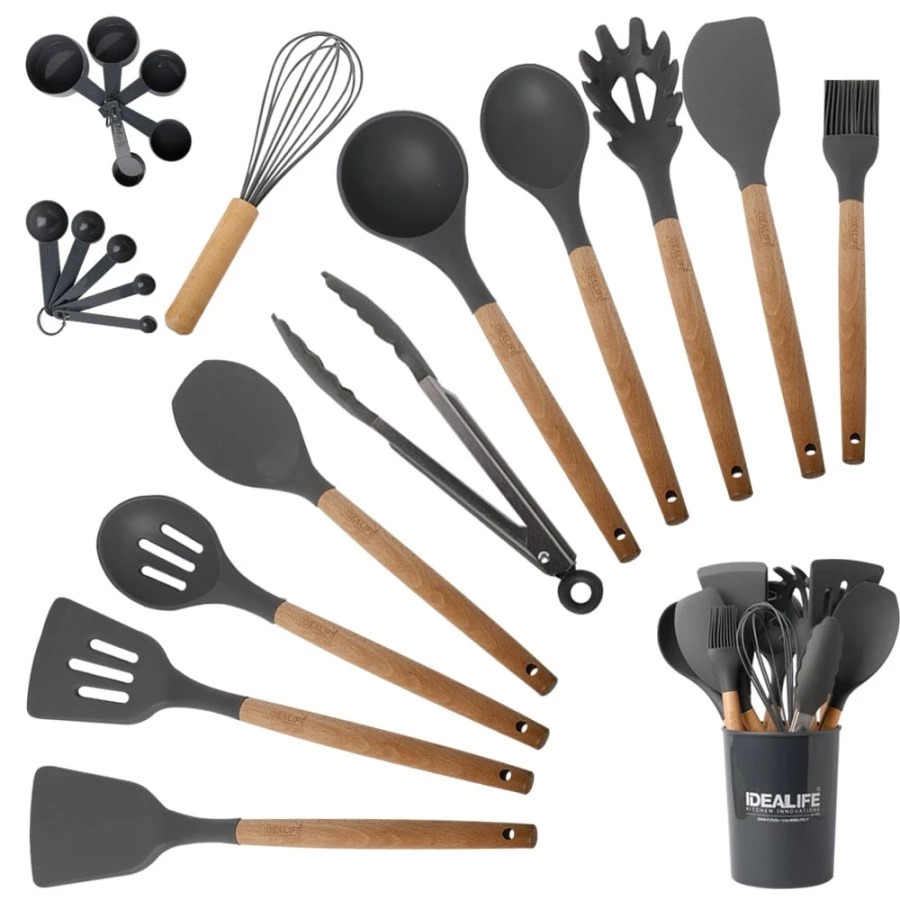 IDEALIFE IL172A KITCHEN UTENSIL 23 PCS - Hiro Electronics