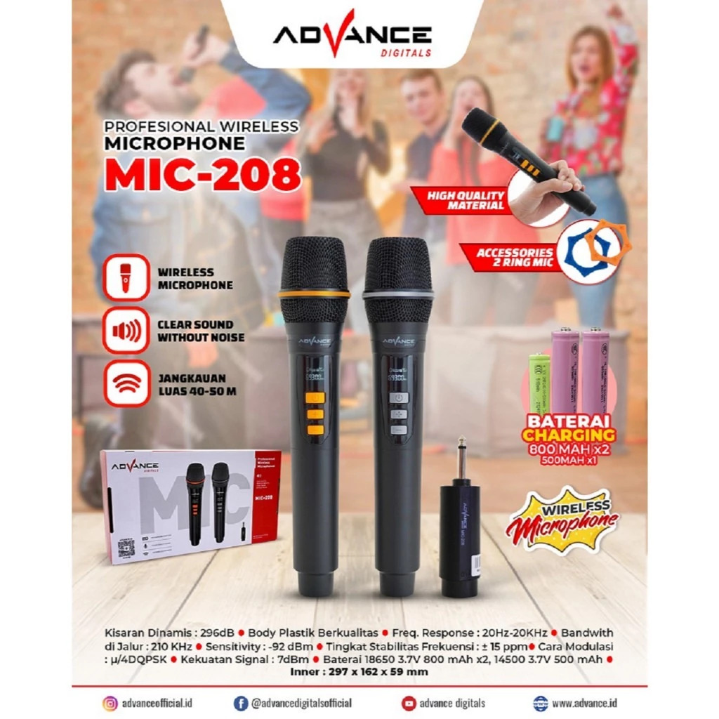 ADVANCE MIC208 - Hiro Electronics