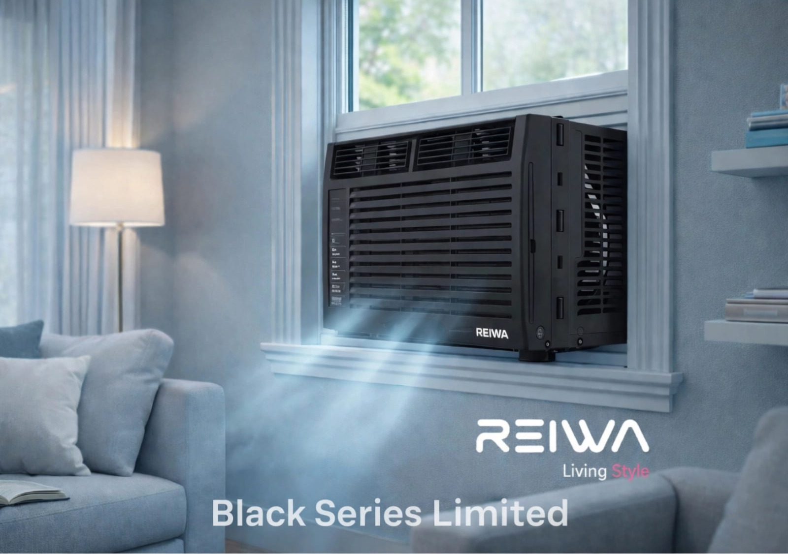 REIWA CW050RABK BLACK - Hiro Electronics